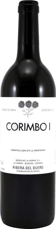 41,95 € Free Shipping | Red wine Bodegas Roda Corimbo I Reserva D.O. Ribera del Duero Castilla y León Spain Tempranillo Bottle 75 cl