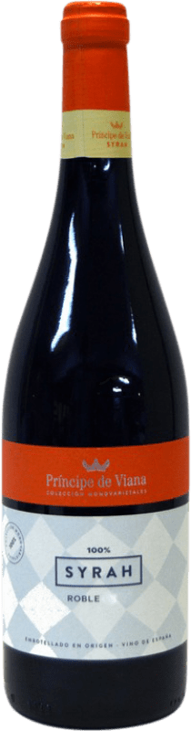 3,95 € | Red wine Príncipe de Viana Oak D.O. Navarra Navarre Spain Syrah 75 cl
