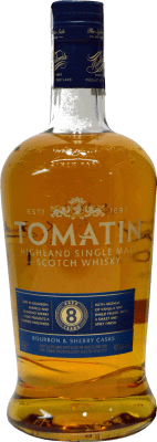 Single Malt Whisky Tomatin 8 Bourbon & Sherry Casks 1 L