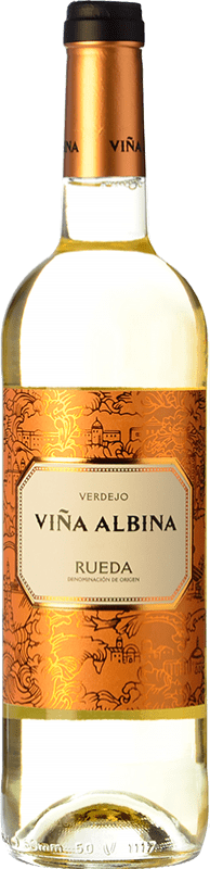 6,95 € | White wine Bodegas Riojanas Viña Albina D.O. Rueda Castilla y León Spain Verdejo Bottle 75 cl