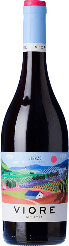 6,95 € Free Shipping | Red wine Bodegas Riojanas Viore D.O. Bierzo Castilla y León Spain Mencía Bottle 75 cl