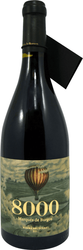 29,95 € | Red wine Lan 8000 Marqués de Burgos D.O. Ribera del Duero Castilla y León Spain Tempranillo Bottle 75 cl