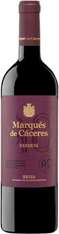 15,95 € | Red wine Marqués de Cáceres Reserve D.O.Ca. Rioja The Rioja Spain Bottle 75 cl