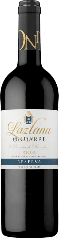 7,95 € Free Shipping | Red wine Ondarre Reserva D.O.Ca. Rioja The Rioja Spain Tempranillo, Grenache, Mazuelo Bottle 75 cl