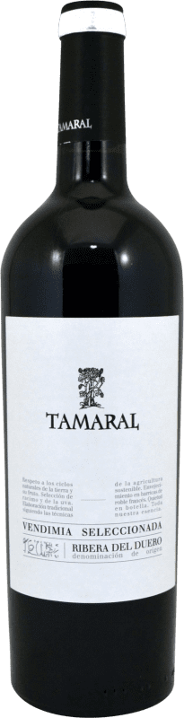 13,95 € Бесплатная доставка | Красное вино Tamaral Дуб D.O. Ribera del Duero