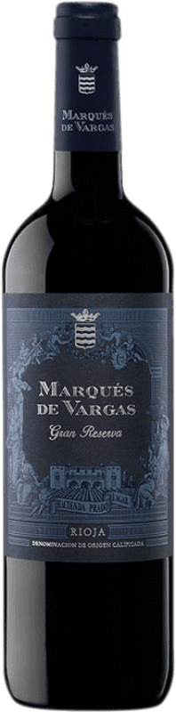 44,95 € | Красное вино Marqués de Vargas Гранд Резерв D.O.Ca. Rioja Ла-Риоха Испания Tempranillo, Grenache, Mazuelo 75 cl