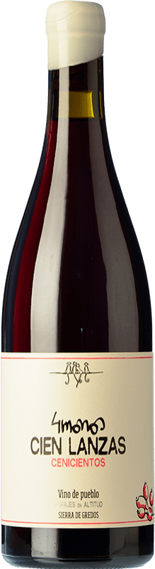 22,95 € | Red wine 4 Monos Cien Lanzas D.O. Vinos de Madrid Madrid's community Spain Grenache, Carignan, Grenache White 75 cl