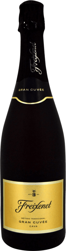 Envoi gratuit | Blanc mousseux Freixenet Gran Cuvée D.O. Cava Catalogne Espagne 75 cl