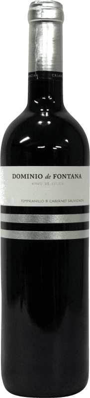 6,95 € | Red wine Fontana Dominio de Fontana Crianza D.O. Uclés Castilla la Mancha Spain Tempranillo, Cabernet Sauvignon Bottle 75 cl