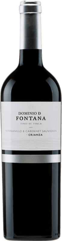 Free Shipping | Red wine Fontana Dominio de Fontana Aged D.O. Uclés Castilla la Mancha Spain Tempranillo, Cabernet Sauvignon 75 cl