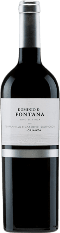 6,95 € | Vin Rouge Fontana Dominio de Fontana Crianza D.O. Uclés Castilla La Mancha Espagne Tempranillo, Cabernet Sauvignon 75 cl