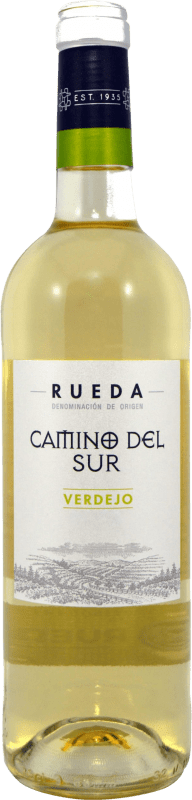 5,95 € | White wine Cuatro Rayas Camino del Sur D.O. Rueda Castilla y León Spain Verdejo Bottle 75 cl