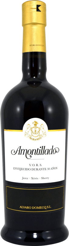 免费送货 | 强化酒 Domecq Amontillado 1730 VORS D.O. Jerez-Xérès-Sherry 安达卢西亚 西班牙 Palomino Fino 75 cl