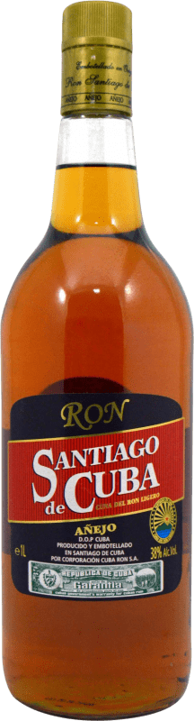 送料無料 | ラム Cuba Ron Santiago de Cuba Añejo キューバ 1 L