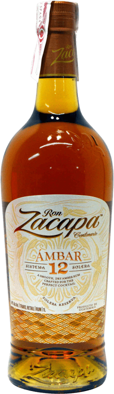 Envoi gratuit | Rhum Zacapa Ambar Guatemala 12 Ans 1 L