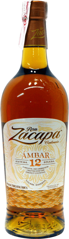 65,95 € Envio grátis | Rum Zacapa Ambar 12 Anos