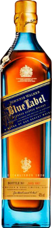 免费送货 | 调和威士忌 Johnnie Walker Blue Label 英国 1 L
