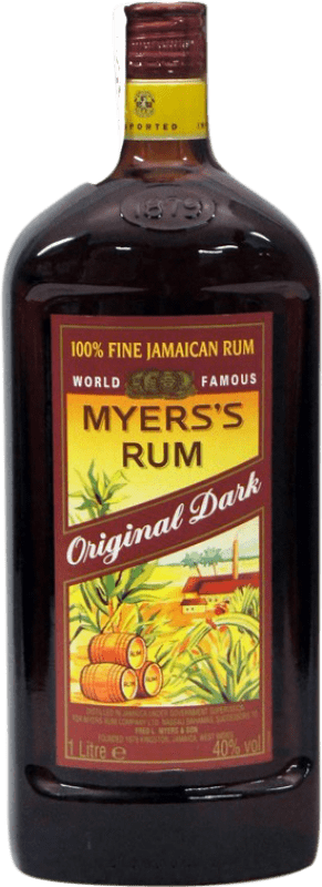 16,95 € | 朗姆酒 Global Premium Myers Original Dark 牙买加 1 L