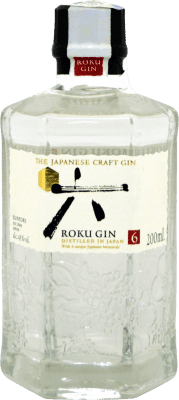 Gin Suntory Roku Gin Kleine Flasche 20 cl