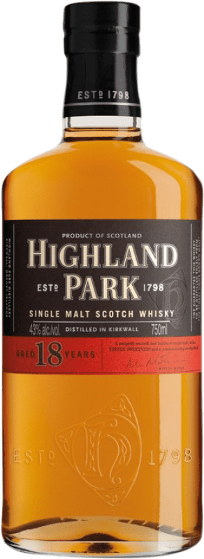 206,95 € 免费送货 | 威士忌单一麦芽威士忌 Highland Park 18 岁