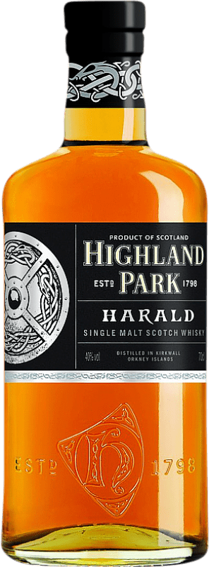 Free Shipping | Whisky Single Malt Highland Park Harald United Kingdom 70 cl