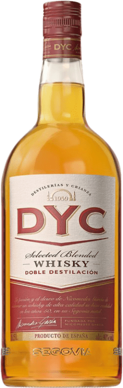 24,95 € Free Shipping | Whisky Blended DYC Spain Special Bottle 1,5 L