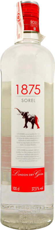 7,95 € | Джин Destil·leries del Maresme Sorel 1875 Gin Испания 1 L