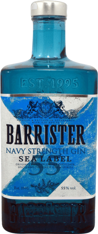 24,95 € Бесплатная доставка | Джин Ladoga Barrister Navy Strength Gin