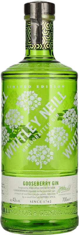 Envio grátis | Gin Whitley Neill Gooseberry Gin Reino Unido 70 cl