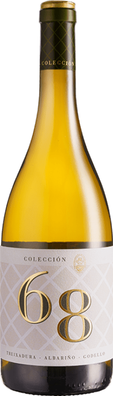 9,95 € Kostenloser Versand | Weißwein Viña Costeira 68 Colección Barrica D.O. Ribeiro