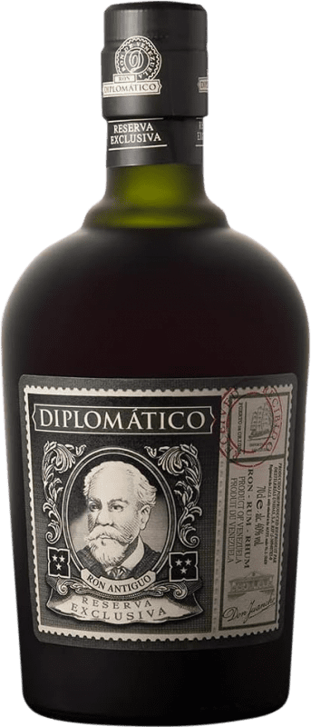 免费送货 | 朗姆酒 Diplomático Exclusiva 预订 委内瑞拉 12 岁 70 cl