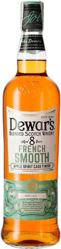 24,95 € Бесплатная доставка | Виски смешанные Dewar's French Smooth 8 Лет