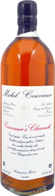 免费送货 | 威士忌单一麦芽威士忌 Michel Couvreur Clearach 苏格兰 法国 70 cl