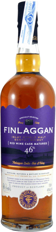 免费送货 | 威士忌单一麦芽威士忌 Finlaggan Red Wine Cask Matured 英国 70 cl