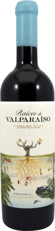 Free Shipping | Red wine Valparaíso Raíces D.O. Ribera del Duero Castilla y León Spain Tempranillo 75 cl