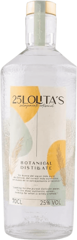 Бесплатная доставка | Джин Galician Original Drinks 25 Lolita's Botanical Distillate Испания 70 cl