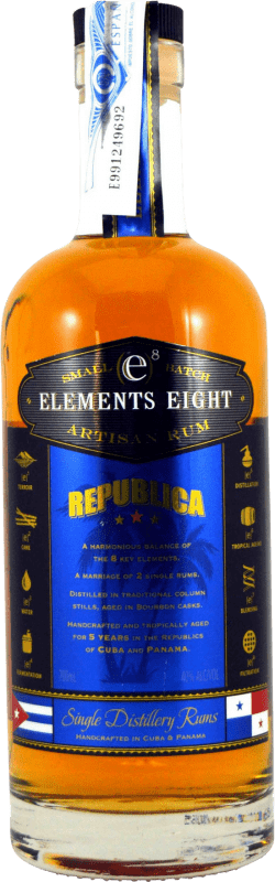 送料無料 | ラム Elements Eight República キューバ 70 cl