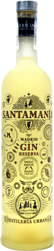 39,95 € | 金酒 Santamanía Gin London Dry Gin 预订 西班牙 70 cl