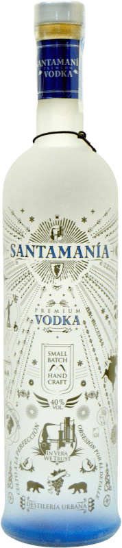 36,95 € Free Shipping | Vodka Santamanía Gin Small Batch Spain Bottle 70 cl