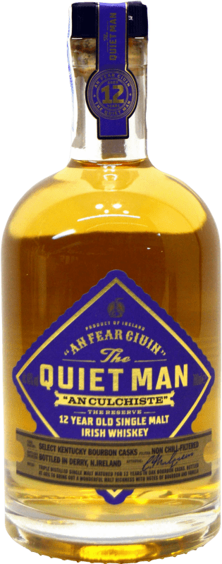 免费送货 | 波本威士忌 Anfear Cium The Quiet Man Irish 爱尔兰 12 岁 70 cl