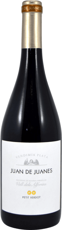 Free Shipping | Red wine La Viña Juan de Juanes D.O. Valencia Valencian Community Spain Petit Verdot 75 cl