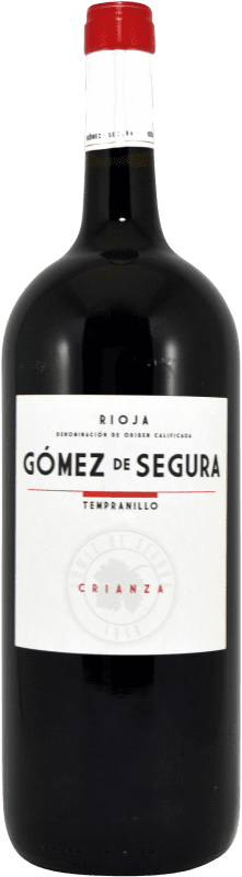 Free Shipping | Red wine Gómez de Segura Aged D.O.Ca. Rioja The Rioja Spain Tempranillo Magnum Bottle 1,5 L