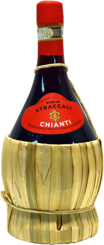 Бесплатная доставка | Красное вино Guiulio Straccali D.O.C.G. Chianti Италия 75 cl