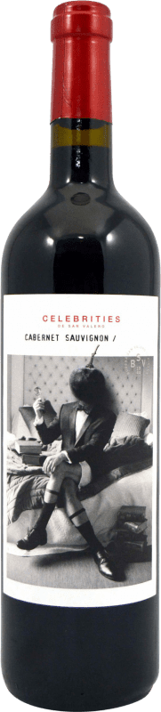 Free Shipping | Red wine San Valero Celebrities D.O. Cariñena Aragon Spain Cabernet Sauvignon 75 cl