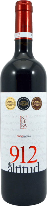 Kostenloser Versand | Rotwein Veganzones 912 de Altitud 9 Meses D.O. Ribera del Duero Kastilien und León Spanien Tempranillo 75 cl