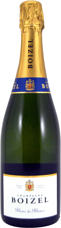 Бесплатная доставка | Белое игристое Boizel Blanc de Blancs A.O.C. Champagne шампанское Франция Chardonnay 75 cl