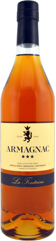 Envio grátis | Armagnac Matha La Fontaine França 70 cl