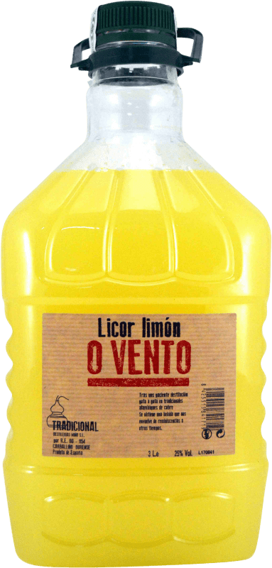 42,95 € Envío gratis | Licores Miño Limón o Vento Garrafa 3 L