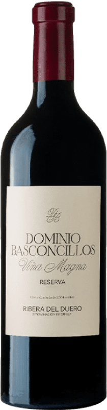 免费送货 | 红酒 Basconcillos Viña Magna 预订 D.O. Ribera del Duero 卡斯蒂利亚莱昂 西班牙 Tempranillo 75 cl