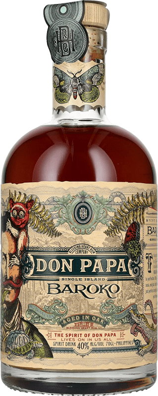 送料無料 | ラム Don Papa Rum Baroko フィリピン 70 cl